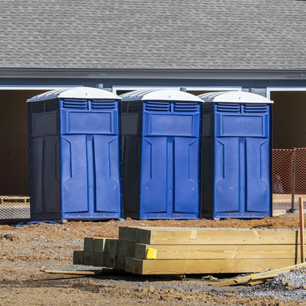 how often are the portable toilets cleaned and serviced during a rental period in Matlacha FL